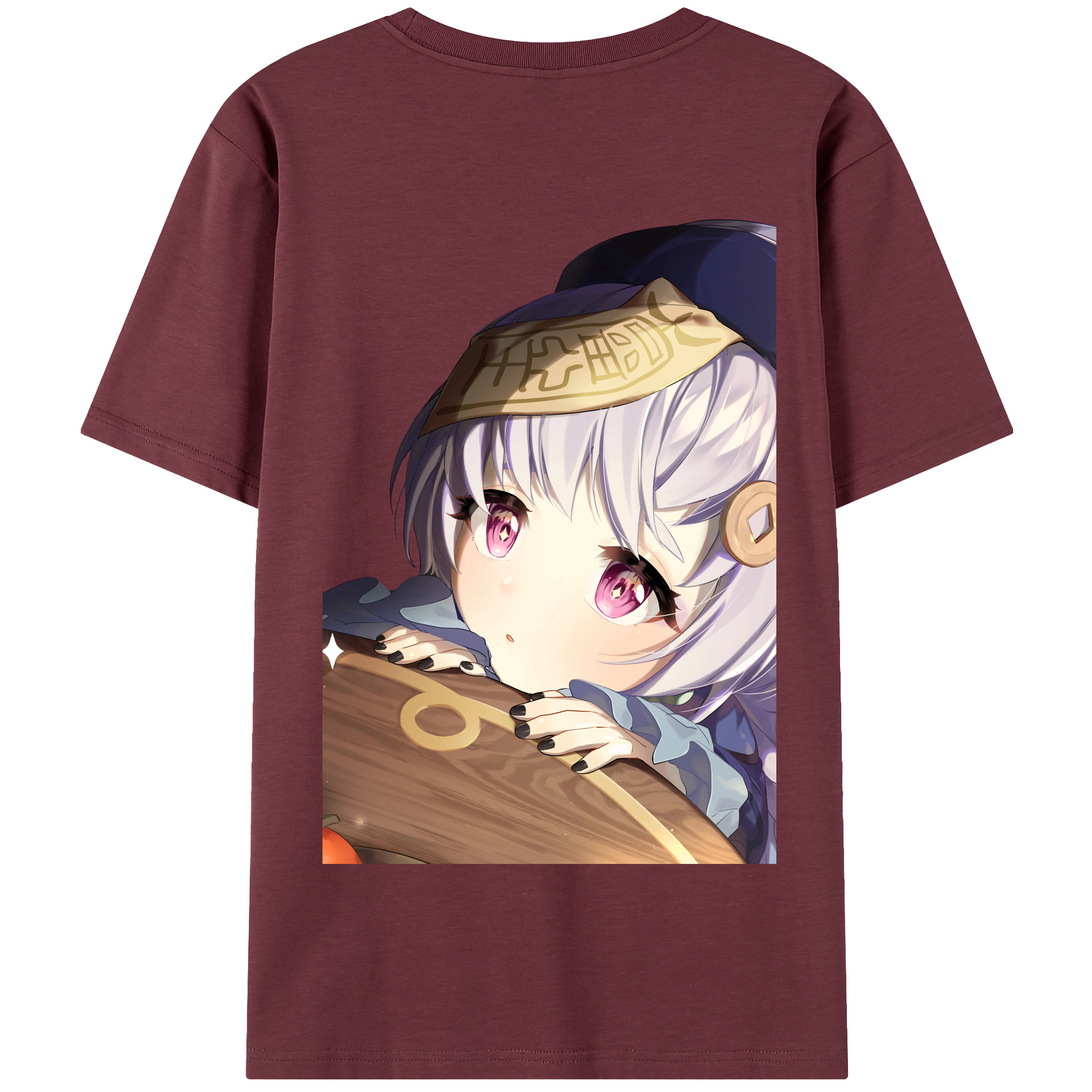 げんし神 七七 なな  genshin Nana 綿100％半袖Tシャツ（背面プリント）